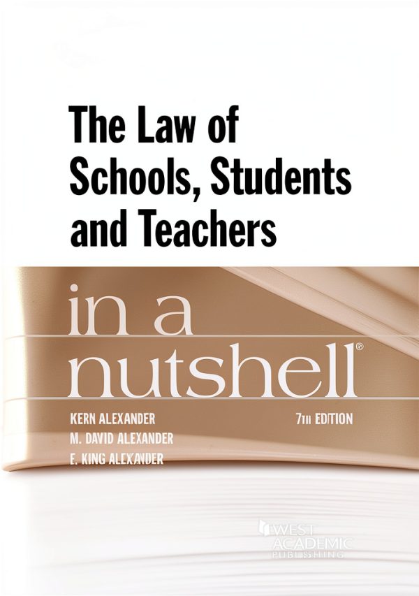Educational Law Textbook West Academic 7th Edition Kindle eBook-0